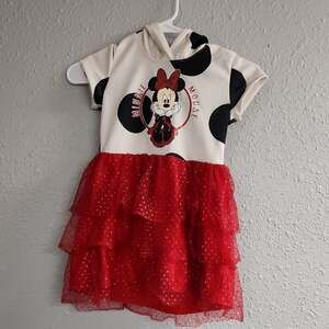 Disney Minnie Mouse White Garment Label